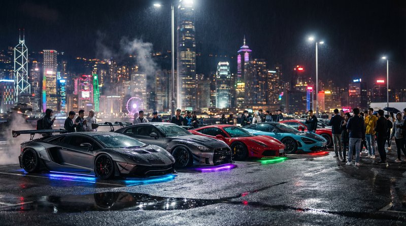 萝莉塔视频幕后花絮：深夜车聚